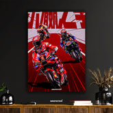 MotoGP Grand Prix Racers Dynamic Poster